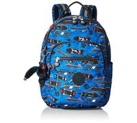 Kipling Seoul S, Mochila con Compartimento para Portátil 13", Impermeable, 35 cm, 14 L, 0.50 kg, Azul (New Scate Prt S)