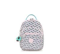 Kipling Seoul S, Mochila Pequeña, Rosa (Geo Shell)