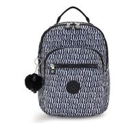 Kipling SEOUL S Mochila pequeña, Holiday Waves (Blue)