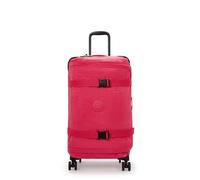 Kipling Spontaneous M, Equipaje con Ruedas Medianas, Rojo (Resort Pink)