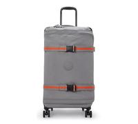Kipling Spontaneous M Equipaje con Ruedas Medianas, Vertical, Inviting Grey (Gris)