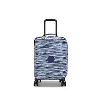 Kipling Spontaneous S Equipaje- Equipaje de Mano para Mujer, Azul (Brush Stripes), Talla única