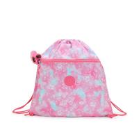 Kipling Supertaboo Mochila Mediana, Garden Clouds (Rosa)