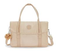Kipling SUPERWORKER S Bolsa de mensajero, bolsas para computadora, Sparkled Beige (Beige)