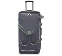 Kipling Teagan L Bolsa de Viaje con Ruedas, Gran Bolsa con Ruedas Ligera con Asa Telescópica, Ruedas Resistentes & Compartimentos Múltiples, Versátil Equipaje de Fin de Semana - Moonlit Grey