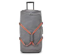 Kipling Teagan L Bolsa de Viaje Grande con Ruedas, Vertical, Inviting Grey (Gris)