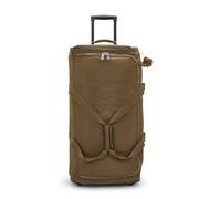 Kipling Teagan L Bolsa de Viaje Grande con Ruedas, Vertical, Smooth Khaki (Khaki)