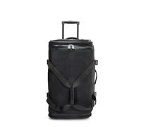 Kipling Teagan M Bolsa de Viaje Mediana con Ruedas, Vertical, Black Noir (Negro)