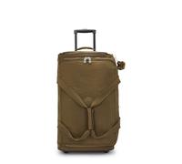 Kipling Teagan M Bolsa de Viaje Mediana con Ruedas, Vertical, Smooth Khaki (Khaki)