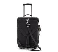 Kipling Teagan Us Bolsa de Viaje Pequeña con Ruedas, Carry On, Black Noir (Negro)