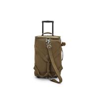 Kipling Teagan US Bolsa de Viaje pequeña con Ruedas, Carry On, Smooth Khaki (Khaki)
