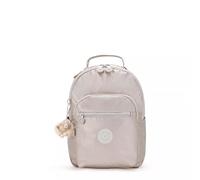 Kipling Women's Seoul Backpack, Metallic Glow, 10" L x 13.75" H 4.5" D