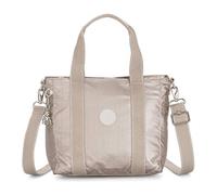 KiplingAsseni MiniMujerBolsos totesPlateado (Metallic Glow) 33x21x14 Centimeters (B x H x T)