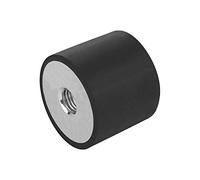 KIPP - Bedienteile | Normelemente K0569.05004055.20 K0569 - Tope de goma, color negro