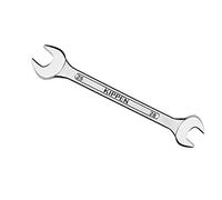 Kippen 1038M Llave de horquilla doble 25 x 28 mm. de acero cromado