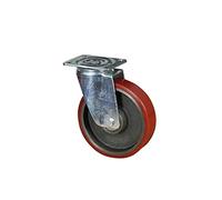 KIPPEN 1619 1619 - Rueda de hierro fundido de 75 mm con placa giratoria