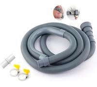 Kippen 5803X - Tubo de Escape Universal para Lavadora y Lavavajillas de 200 cm.