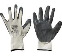 kippen 7014K3 - Pack de 12 pares de guantes de trabajo de nitrilo, talla 10
