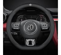 KIPPOT Coche Cubierta Volante, para MG ZS EV 2019-2024 Coche Antideslizante Transpirable Confort Durabilidad Cubierta Volante,D-Type-B