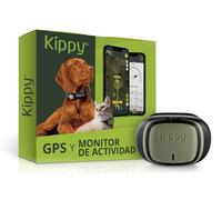 Kippy - EVO - El Nuevo Collar GPS para Perros y Gatos - Seguimiento de Actividad, 38 gr, Waterproof, Bateria 10 dias, Green Forest
