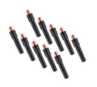 KiraKira 10 puntas de soldadura de cobre de 45 mm con revestimiento antiadherente para antorcha 15AK diseñadas para un rendimiento fiable en aplicaciones MIG y con núcleo de flujo (1,2 mm)