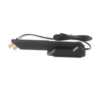KiraKira Antena WiFi 6E de triple banda 9dBi de alta ganancia 2.4G 5.8G 6GHz omnidireccional con cable de 1.2 m RP macho para PC de escritorio