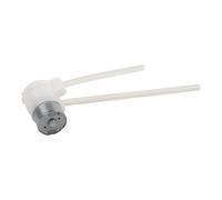 KiraKira Bomba peristáltica compacta de 6 V para transferencia de líquidos, funcionamiento silencioso con tubo de identificación de 3,5 mm, sistemas de riego automatizados perfectos y kits científicos