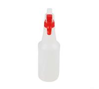 KiraKira Botella de spray transparente de 500 ml, riego portátil de plástico PE recargable para jardinería de latas, limpieza y cuidado de belleza, pulverizador de niebla a prueba de fugas (500 ml)