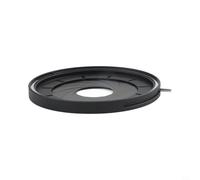 KiraKira Diafragma mecánico del iris ajustable 4-50mm Apertura Microscopio y uso de la cámara, 11 para la apertura redonda para acero inoxidable 7.1mm Perfil delgado negro