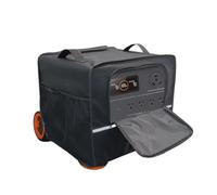 KiraKira Funda de viaje compatible con EcoFlow Solar 2000 Plus 400W, para Explorer Kit 4000 Plus, 3000 para PRO, funda Oxford 600D impermeable con bolsillos