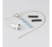 KiraKira Kit de tubo vertical de combustible flexible para calentadores de estacionamiento Eberspacher, juego de manguera diésel de metal ABS, rápida y segura para instalación de tanques