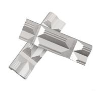 KiraKira Mandíbulas de tornillo de banco CNC Aleación de aluminio 10.2 cm o 20.3 cm Par de accesorios magnéticos en forma de V (4 pulgadas)