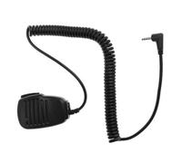 KiraKira Micrófono de altavoz con cancelación de ruido para Yaesu FT-60R FT-70DR FT-2DR, SSM-17A para micrófono de repuesto con clip de cinturón seguro