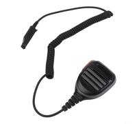 KiraKira Micrófono de altavoz Walkie Talkie para Baofeng UV-XR UV-9R para Pro UV-9R, auriculares de alta sensibilidad 8, cable PUT, para usuarios de radio de 360 clips