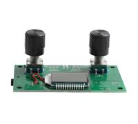 KiraKira Módulo de recepción inalámbrico de radio 87-108MHz para placa de circuito DSP PLL con pantalla LCD y potenciómetro DIY Kits