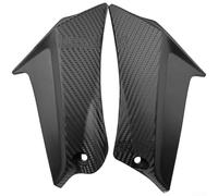 KiraKira Paneles de carenado lateral del tanque de combustible con patrón de fibra de carbono para Suzuki GSXR600 GSXR750 2011-2020, juego de cubierta de repuesto izquierdo y derecho
