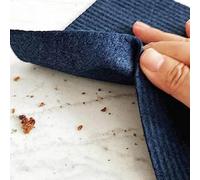 KiraKira Paquete de 16 paños de cocina suecos, esponjas de algodón de celulosa reutilizables, absorbentes y biodegradables para encimeras, color negro
