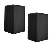 KiraKira Paquete de 2 fundas para altavoces alimentados, bolsas protectoras impermeables 210D a prueba de polvo para eventos al aire libre (13 x 15 x 22 pulgadas)