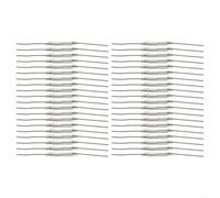 KiraKira Paquete de 40 interruptores de láminas de vidrio de 2 x 14 mm N/O, 10 W, 100 VCC, interruptor de inducción magnético de bajo voltaje, proyectos de bricolaje