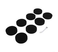 KiraKira Paquete de 9 filtros de espuma lavables 1608225, para premotor para kit de repuesto Turbo para serie de rebobinado giratorio
