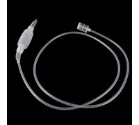 KiraKira Para PP Brew Siphon Hose 2m/6.6ft Home Brewing Wine Beer Filtración y embotellado, bombeo de tubo de transferencia transparente