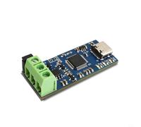 KiraKira para USB compacto a convertidor CAN para V2.0 para análisis de bus CAN FD, cuenta con indicador de estado LED y puerto de tipo, soporta pruebas automotrices CAN 2.0A 2.0B