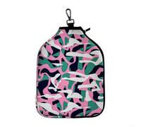 KiraKira Pickleball - Funda de neopreno para remo de 9.4 x 12.2 pulgadas, compatible con palas Franklin y Selkirk, color blanco (azul y verde)