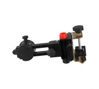 KiraKira Portátil para adaptador de nivelación de 360 grados con cabezal de afinación fina, ABS estable y abrazadera de hierro 0-10 cm Ajuste horizontal en el sitio (A)