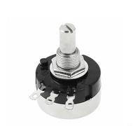KiraKira Potenciómetro de una sola vuelta 5K RV24YN 20S B502, resistencia variable de película de carbono de 24 mm, eje de 6 mm, aplicaciones de control de motor de 300 grados