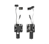 KiraKira Repuesto de acero endurecido para Bambu Lab P1S P1P, boquilla de 0,4 mm para montaje de calefacción de impresora 3D, ABS alto para filamento PETG