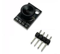 KiraKira Sensor infrarrojo sin contacto MLX90640ESF-BAA/BAB, módulo de imagen térmica alta, sistemas HVAC programables de frecuencia de actualización de 64Hz (MLX90640ESF-BAA)