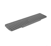 KiraKira Slope - Alfombrilla de silicona para fregadero de cocina y bañera, protector y protector de encimera, beige (gris)