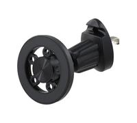 KiraKira Soporte magnético para teléfono de coche, plegable, para salpicadero, alineación automática, agarre fuerte, operación con una sola mano, color negro
