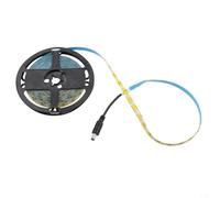 KiraKira Tira de luz LED flexible con sensor de movimiento PIR, temporizador ajustable de 15 segundos a 5 minutos, luz nocturna de ahorro de energía para armario debajo del mostrador, fácil (luz